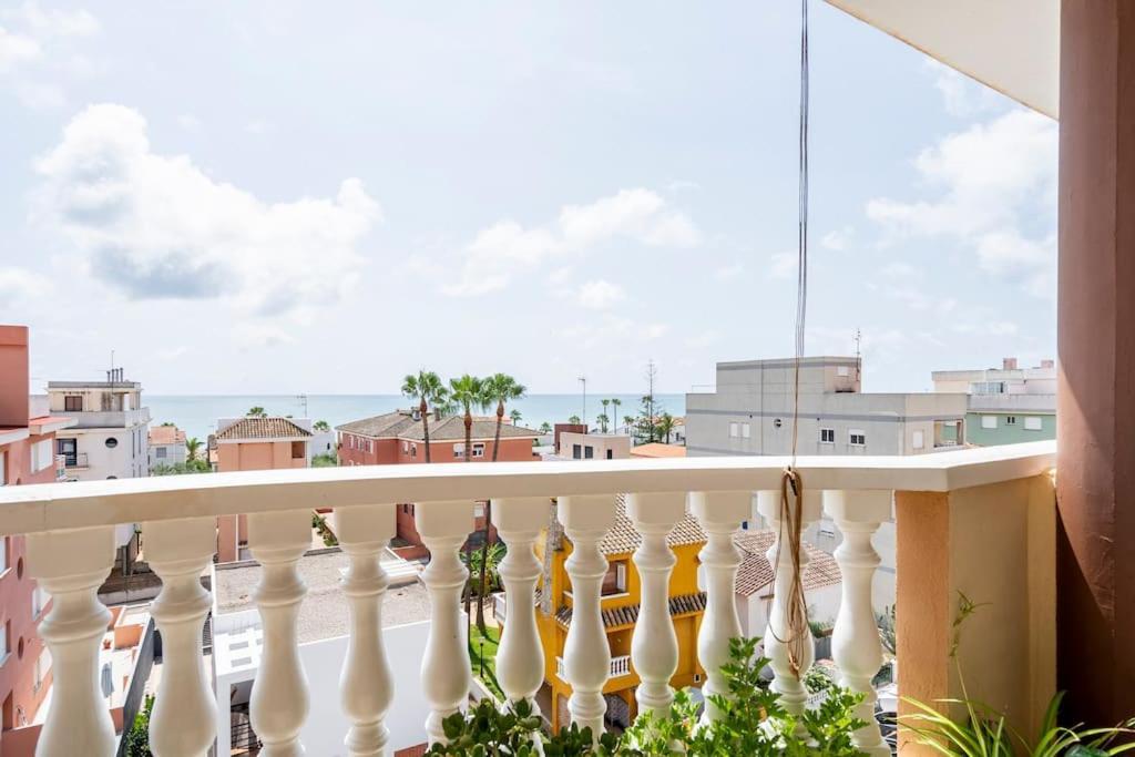 Apto. Con Wifi, Piscina, Vistas Al Mar Y Parking. Moncófar Exteriör bild