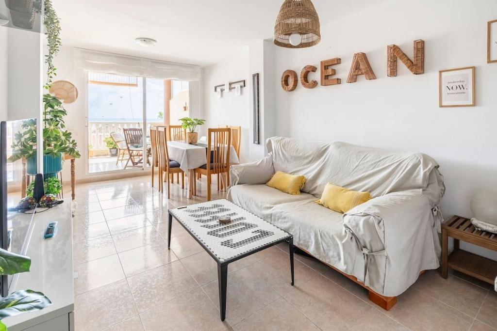 Apto. Con Wifi, Piscina, Vistas Al Mar Y Parking. Moncófar Exteriör bild