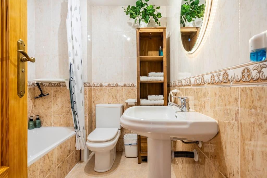 Apto. Con Wifi, Piscina, Vistas Al Mar Y Parking. Moncófar Exteriör bild
